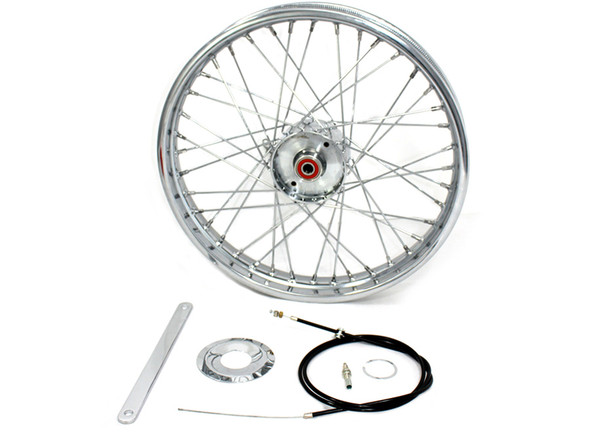 V-Twin - 52-0186 - 19 inch x 1.85 inch Mini Brake Wheel