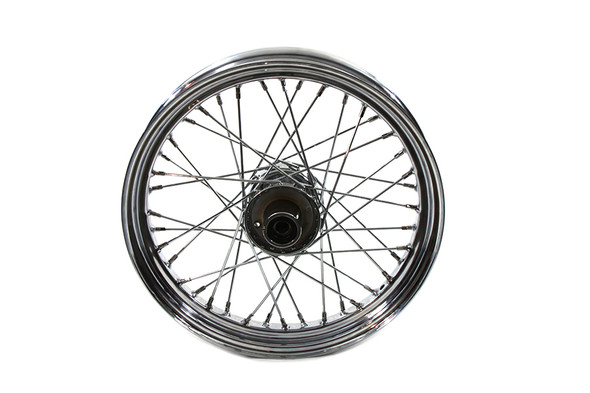 V-Twin - 52-0199 - 18 inch x 2.50 inch Front Spoke Wheel