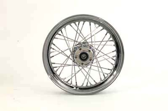 V-Twin - 52-0217 - 16 inch x 3.50 inch Rear Spoke Wheel