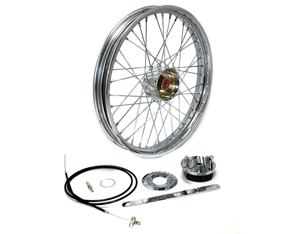 V-Twin - 52-0358 - 21 inch x 2.15 inch Mini Brake Wheel