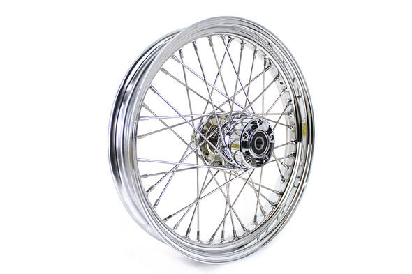 V-Twin - 52-0389 - 19 inch x 3.00 inch Rear Flat Track Wheel - Fits 2000-2004 Harley-Davidson XL