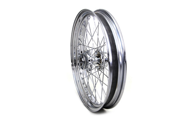 V-Twin - 52-0465 - 23 inch x 3.00 inch Front Spoke Wheel