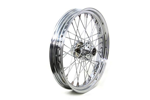 V-Twin - 52-0483 - 21 inch x 3.25 inch Front Spoke Wheel