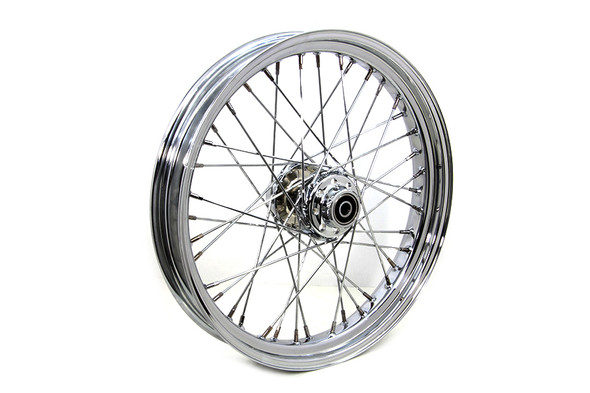 V-Twin - 52-0483 - 21 inch x 3.25 inch Front Spoke Wheel