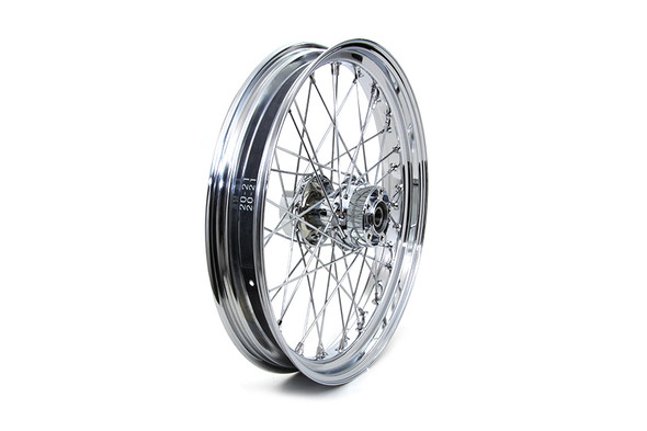 V-Twin - 52-0491 - 21 inch x 3.25 inch Front Spoke Wheel