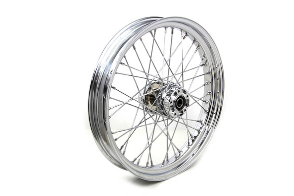 V-Twin - 52-0492 - 21 inch x 3.25 inch Front Spoke Wheel