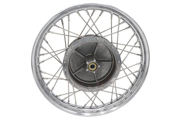 V-Twin - 52-0511 - 19 inch XL Front Wheel Assembly - Fits 1963-1966 Harley-Davidson XL