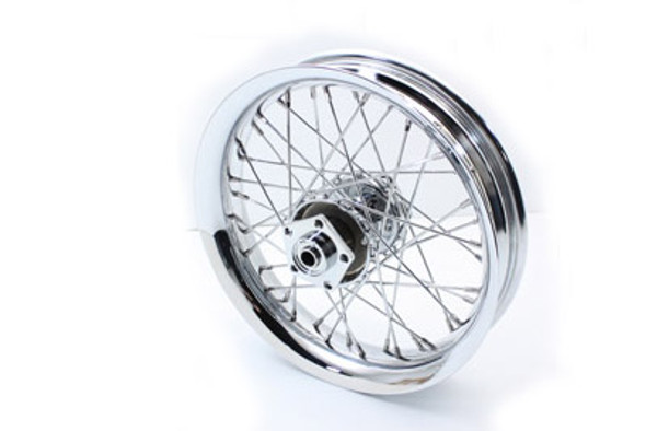 V-Twin - 52-0546 - 16 inch x 3.00 inch Front or Rear Spoke Wheel