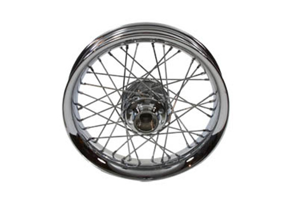 V-Twin - 52-0554 - 16 inch x 3.00 inch Front Spoke Wheel
