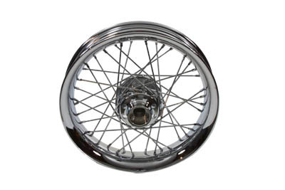 V-Twin - 52-0664 - 16 inch x 3.00 inch Front Spoke Wheel - Fits