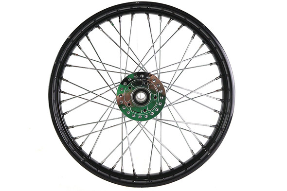 V-Twin - 52-0632 - 21 inch x 2.15 inch Front Wheel Black