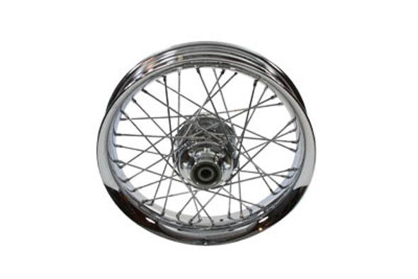 V-Twin - 52-0664 - 16 inch x 3.00 inch Front Spoke Wheel