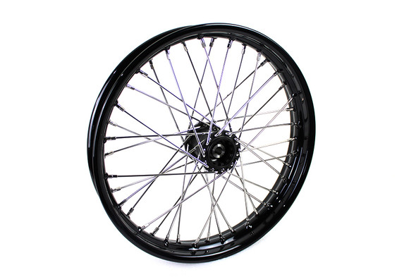 V-Twin - 52-0679 - 18 inch x 2.25 inch VL Front or Rear Wheel Assembly - Fits 1930-1936 Harley-Davidson VL