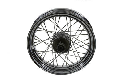 V-Twin - 52-0695 - 16 inch x 3.00 inch Front Spoke Wheel - Fits 1986-1996 Harley-Davidson FLST