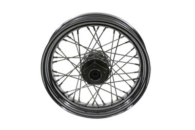 V-Twin - 52-0695 - 16 inch x 3.00 inch Front Spoke Wheel