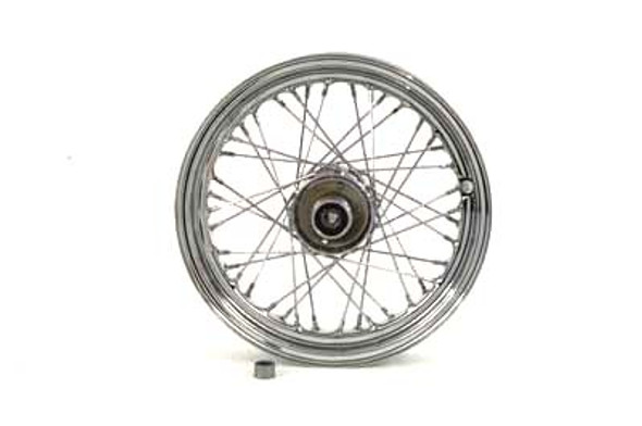 V-Twin - 52-0696 - 16 inch x 3.00 inch Front Spoke Wheel
