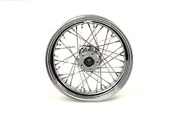 V-Twin - 52-0779 - 18 inch x 4.25 inch Rear Spoke Wheel - Fits 2005-2007 Harley-Davidson XL