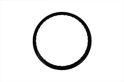 V-Twin - 52-0785 - 18 inch x 2.15 inch Rolled Edge Rim Black - Fits 1941-1980 Harley-Davidson FL (front or rear), 1936-1939 EL (front or rear), 1937-1939 UL (front or rear), 1935-1952 WL (rear only)