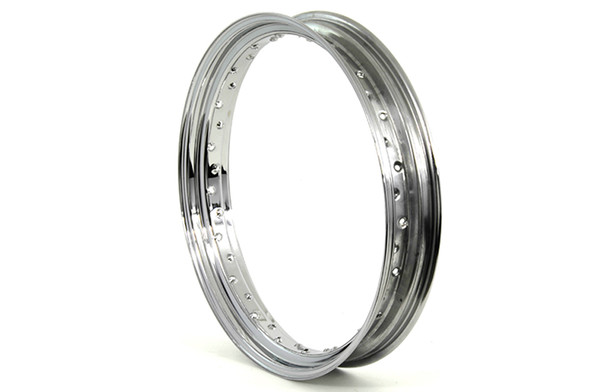 V-Twin - 52-0788 - 21 inch X 3.25 inch Drop Center Chrome Wheel Rim