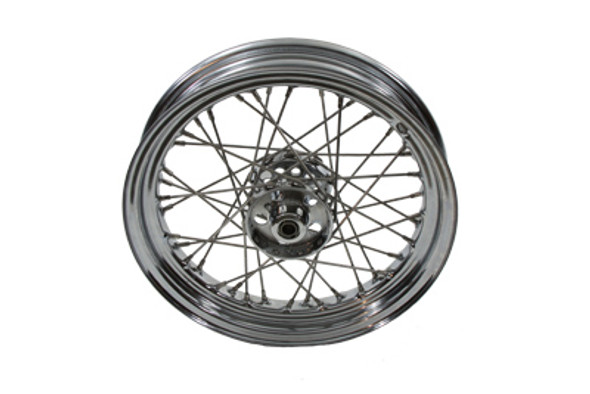 V-Twin - 52-0803 - 16 inch x 3.00 inch Front or Rear Spoke Wheel