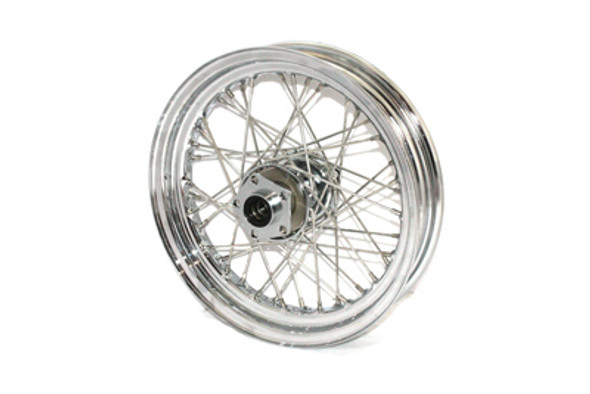 V-Twin - 52-0810 - 16 inch x 3.00 inch Rear Spoke Wheel