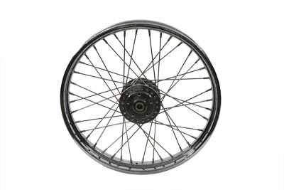 V-Twin - 52-0828 - 21 inch x 2.15 inch Front Spoke Wheel - Fits 1991-1999 Harley-Davidson FXD, 1984-1999 XL, 1984-1994 FXR