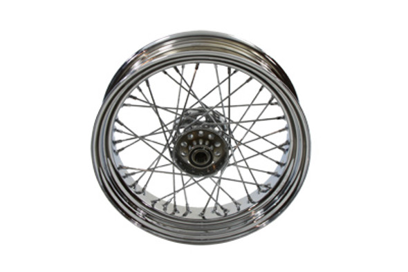 V-Twin - 52-0831 - Rear 16 inch x 4.00 inch Replica Spoke Wheel V-Twin - 52-0831 - Rear 16 inch x 4.00 inch Replica Spoke Wheel