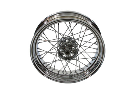 V-Twin - 52-0831 - Rear 16 inch x 4.00 inch Replica Spoke Wheel
