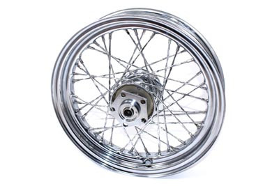 V-Twin - 52-0841 - 16 inch x 3.00 inch Front or Rear Spoke Wheel - Fits 1973-1982 Harley-Davidson FX, 1973-1984 FL