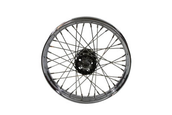 V-Twin - 52-0886 - 18 inch x 2.15 inch Replica Spoke Wheel