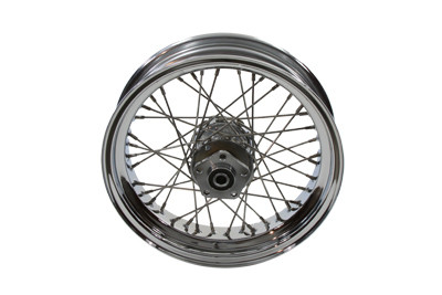 V-Twin - 52-0936 - 16 inch x 4.00 inch Rear Spoke Wheel - Fits