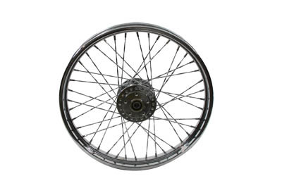 V-Twin - 52-0943 - 21 inch x 2.15 inch Front Spoke Wheel - Fits 1991-1999 Harley-Davidson FXD, 1984-1999 XL, 1984-1994 FXR