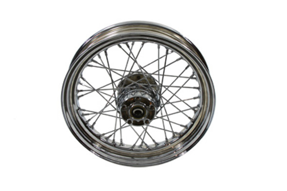 V-Twin - 52-1076 - 16 inch x 3.00 inch Rear Spoke Wheel