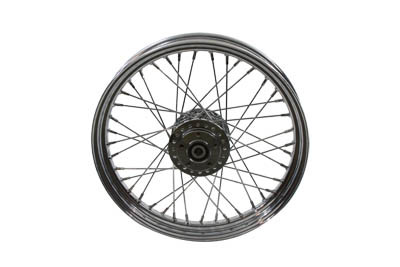V-Twin - 52-1086 - 19 inch x 2.50 inch Replica Front Spoke Wheel - Fits 2000-2007 Harley-Davidson XL, 2000-2003 FXD