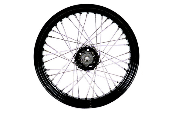 V-Twin - 52-1277 - 19 inch x 3.0 inch Star Hub Wheel Front or Rear - Fits 1941-1966 Harley-Davidson FL