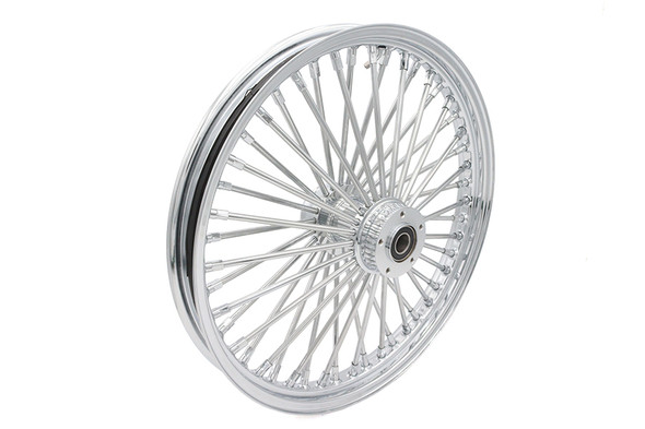 V-Twin - 52-1454 - 21 inch x 2.15 inch King Spoke Front Wheel Chrome