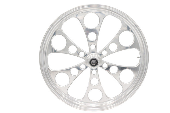 V-Twin - 52-1457 - 26 inch x 3.5 inch Kool Kat Front Wheel Polished