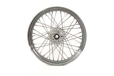 V-Twin - 52-2001 - 19 inch x 2.5 inch Replica Front Spoke Wheel