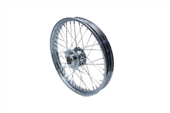 V-Twin - 52-2023 - 21 inch x 2.15 inch Replica Front Spoke Wheel