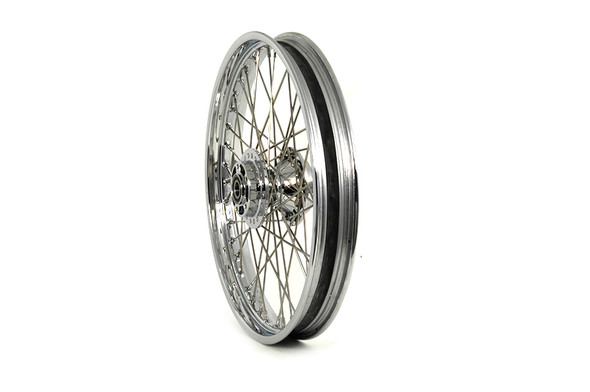 V-Twin - 52-2028 - 21 inch x 2.15 inch Replica Front Spoke Wheel