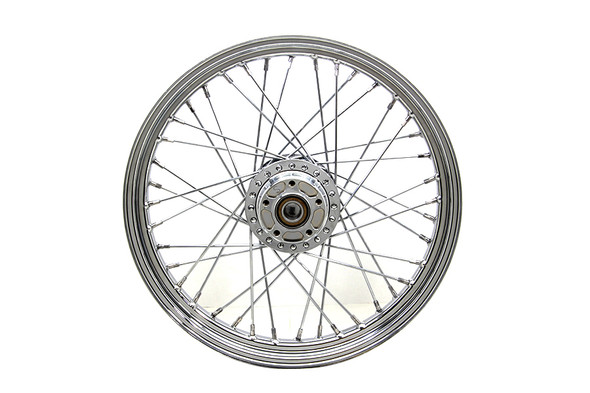 V-Twin - 52-2051 - 19 inch x 2.50 inch Front Spoke Wheel