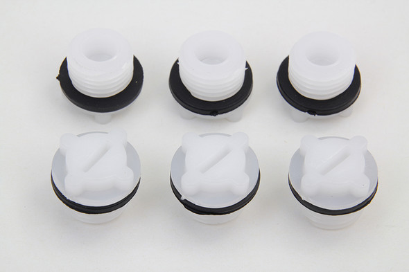 V-Twin - 53-0579 - Battery Top Set - Fits 1965-1984 Harley-Davidson FL