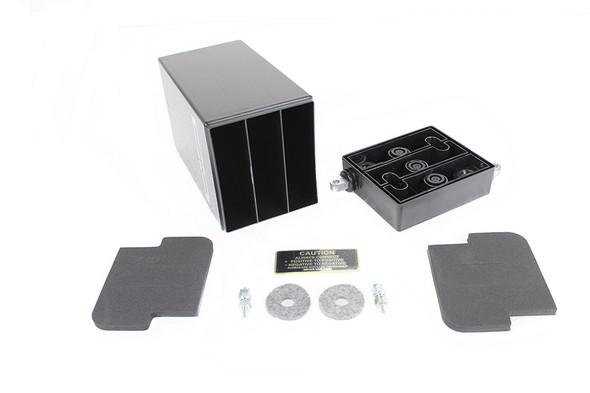 V-Twin - 53-0752 - Builders H-2 Battery Box - Fits 1937-1963 Harley-Davidson G, 1930-1952 W, WR, 1941-1964 FL, 1936-1952 EL