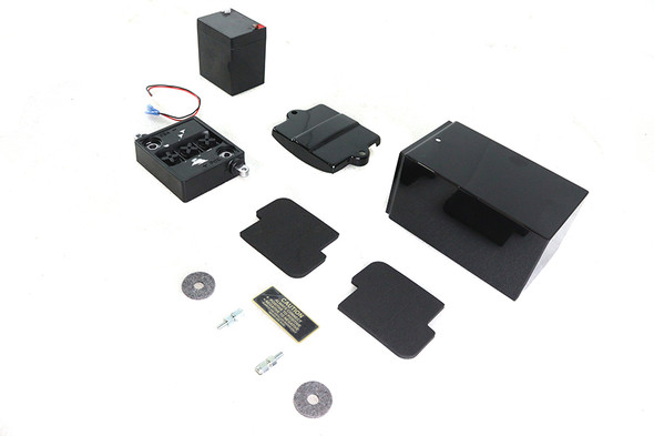 V-Twin - 53-0787 - 12 Volt Battery Box and Top Kit