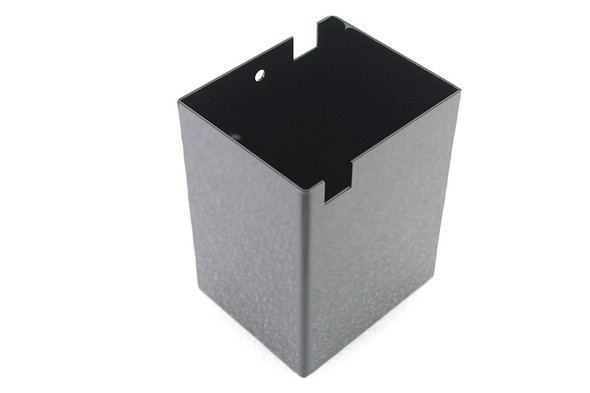 V-Twin - 53-0837 - Steel Black Battery Box - Fits 1952-1956 Harley-Davidson K, 1957-1964 XLH