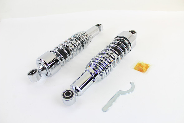 V-Twin - 54-0041 - 13 inch Dura AEE Series Shocks Chrome
