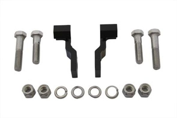 V-Twin - 54-0127 - Rear Shock Lowering Kit Black