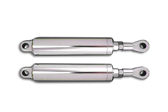 V-Twin - 54-0131 - 11 inch Shock Set Chrome Billet