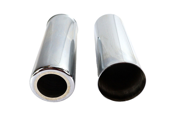 V-Twin - 54-0156 - Chrome 8 inch Shock Spring Cover Set