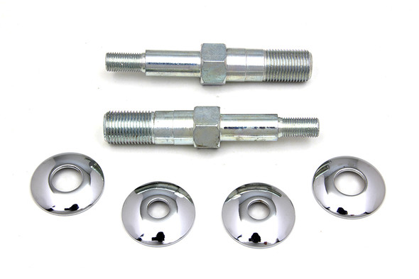 V-Twin - 54-0405 - Lower Rear Shock Stud Kit Zinc